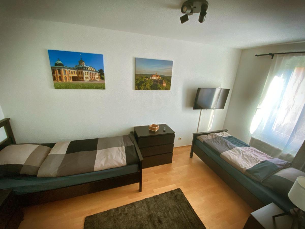 Apartment An Der Furt Erfurt Bagian luar foto