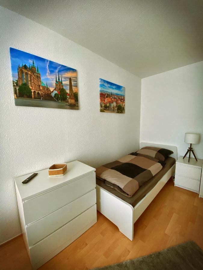 Apartment An Der Furt Erfurt Bagian luar foto